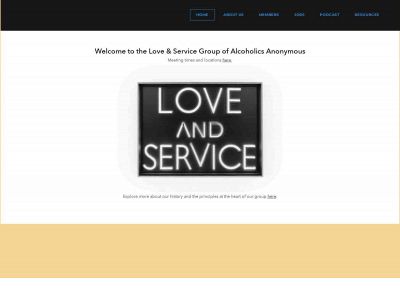 www.theloveandservicegroup.com snapshot