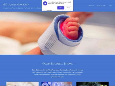 nicuandnewborn.com snapshot