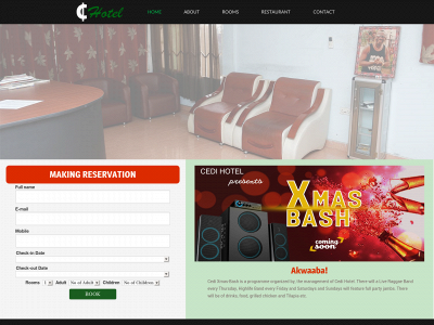 cedishotel.com snapshot
