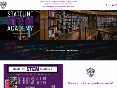 statelinestemacademy.net snapshot