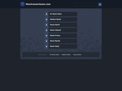 muniravanriesen.com snapshot
