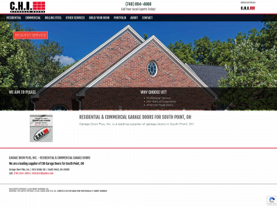 garagedoorplustristate.com snapshot