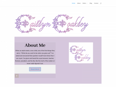 caitlyncoakley.com snapshot
