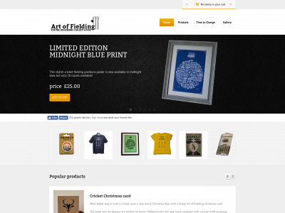 artoffielding.co.uk snapshot