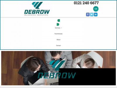 debrowbusinessservices.co.uk snapshot