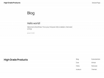 highgradepro.nl snapshot