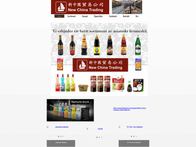 newchinatrading.se snapshot