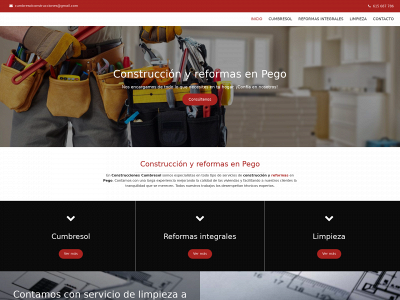 www.cumbresolconstrucciones.com snapshot