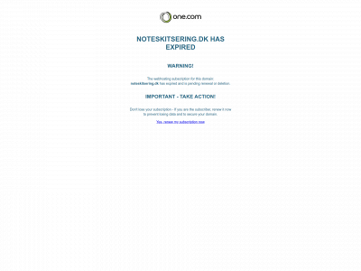 noteskitsering.dk snapshot