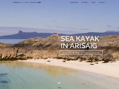 arisaigseakayakcentre.co.uk snapshot