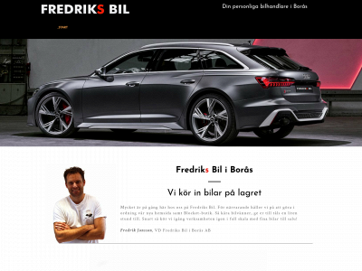 fredriksbil.se snapshot
