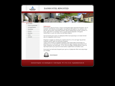 danhostelringsted.dk snapshot