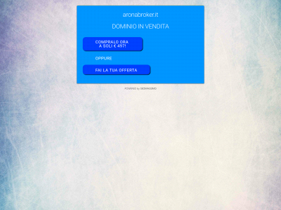 aronabroker.it snapshot