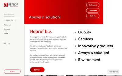 reprof.nl snapshot