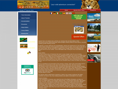 www.opulentafricatours.com snapshot