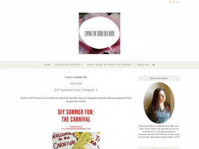 livingthegoodolddays.com snapshot