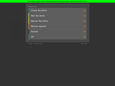 rstshirt.com snapshot