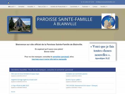 paroissesaintefamille.com snapshot