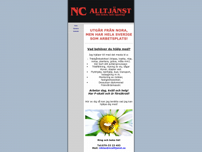ncalltjanst.se snapshot