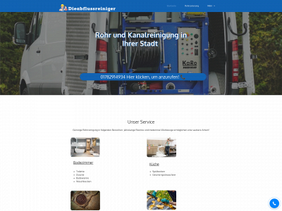 dieabflussreiniger.de snapshot