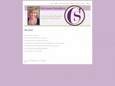 craniosacrale.be snapshot