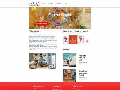 fusion-sushi.se snapshot