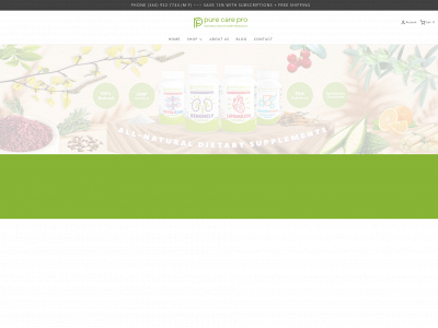 purecarepro.com snapshot