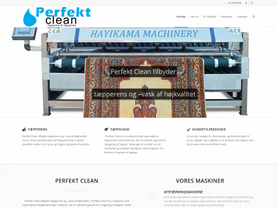 perfektclean.dk snapshot