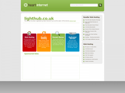 lighthub.co.uk snapshot