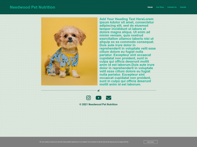 needwoodpetnutrition.com snapshot