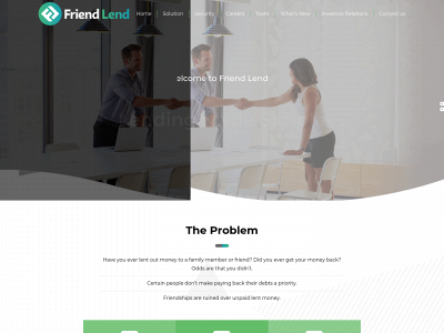 friendlendfinancial.com snapshot