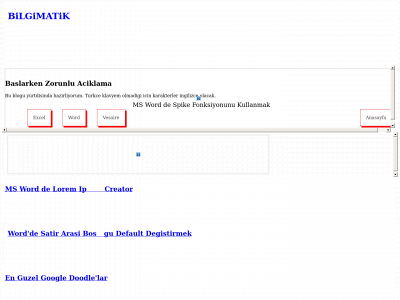 bilgimatik.info snapshot