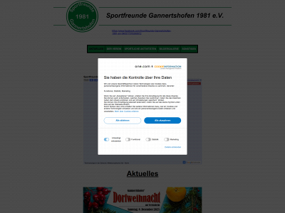 sf-gannertshofen.de snapshot