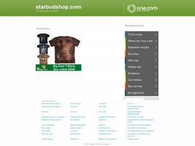 starbudshop.com snapshot