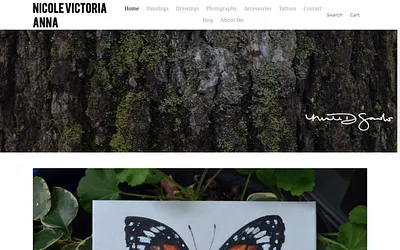 www.nicolevictoriaart.com snapshot