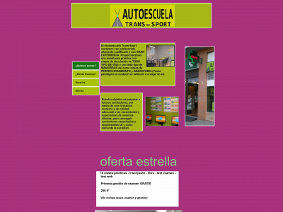 autoescuelatranssport.com snapshot