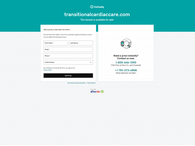 transitionalcardiaccare.com snapshot
