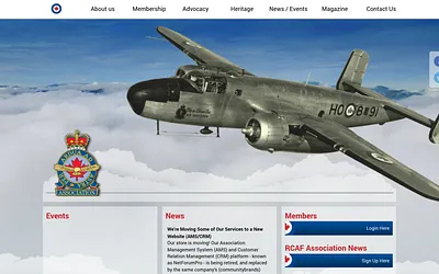 rcafassociation.ca snapshot