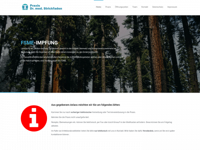 praxis-strickfaden.de snapshot
