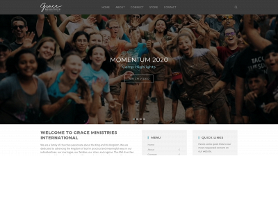 graceministriesinternational.org snapshot