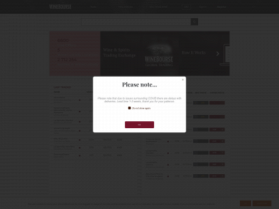 winebourse.com snapshot