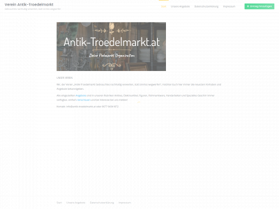 antik-troedelmarkt.at snapshot