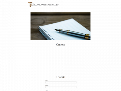 okonomisentralen.no snapshot