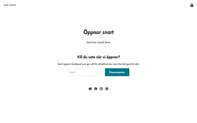 andaboat.se snapshot