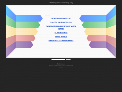 theseaglasscompany.org snapshot