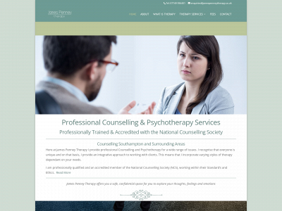 jamespenneytherapy.co.uk snapshot