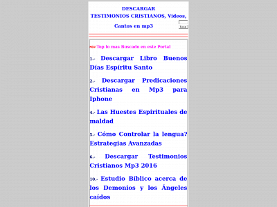 elhijodedios.com snapshot