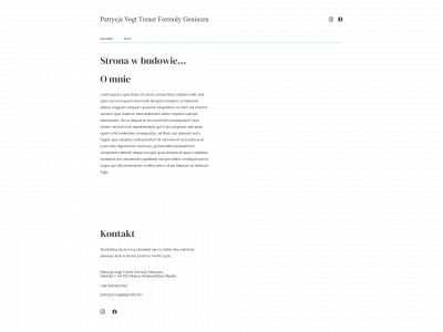 patrycjavogt.pl snapshot