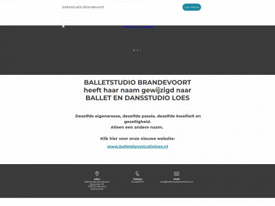 balletstudiobrandevoort.nl snapshot