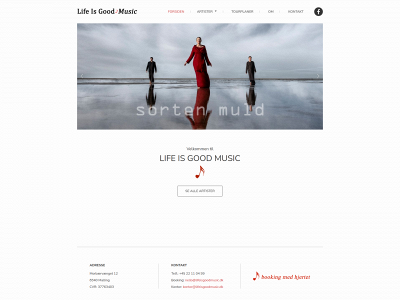 lifeisgoodmusic.dk snapshot